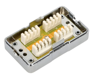 ExtraLink  Moduł połączeniowy STP 6 (srebrna) - 1323266 - zdjęcie 3